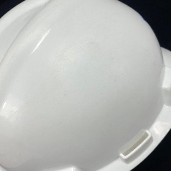 Patriotic Hard Hat Cap White MSA V-Gard Freedom Series Class E/G Type 1 Medium - Picture 5 of 11